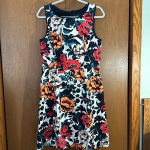 Adrianna Papell size 12 floral print dress